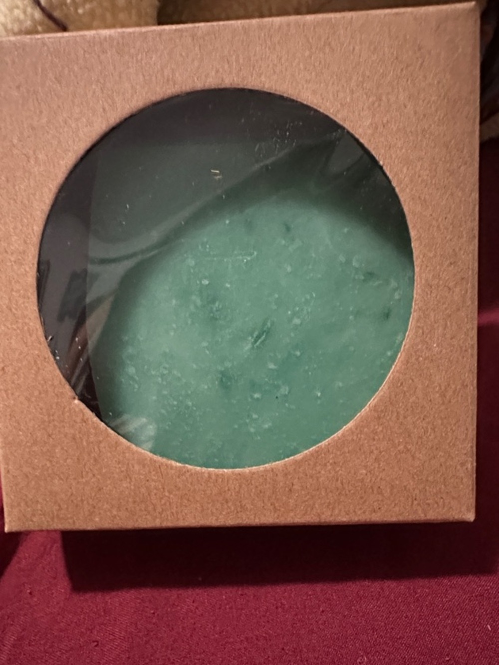 Apple Sage- Coconut oil handmade soap.  in Kraft Gift Box